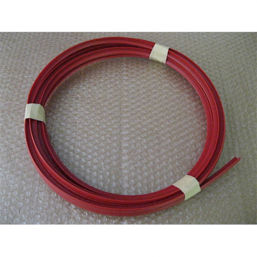 1/2" T-Molding - Red - 20 feet
